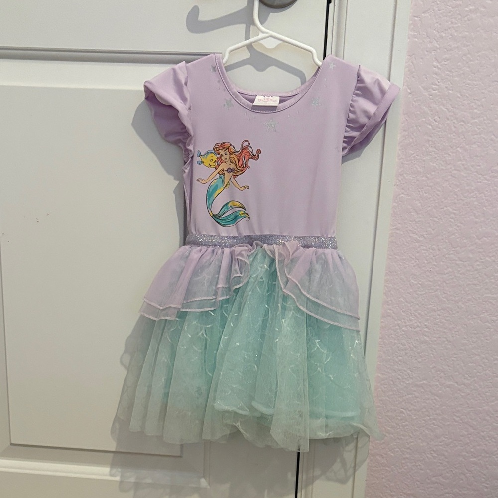 Mermaid Princess Kids Costume - Purple and Green